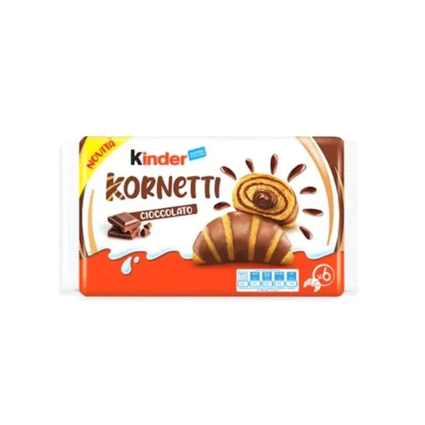 KINDER KORNETTI AL CIOCCOLATO 252 GR