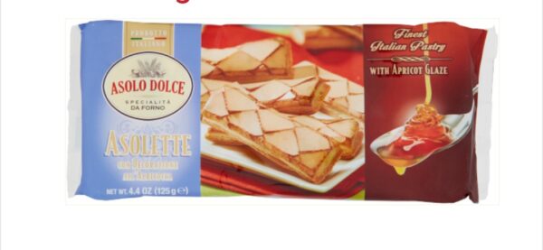 ASOLO DOLCE ASOLETTE GLASSATE 125 GR