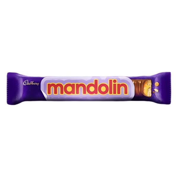 Cadbury Mandoline, 25 g Kekse mit Karamell- und Schokoladenüberzug