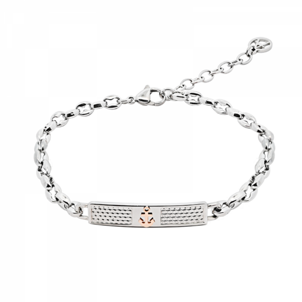HERREN-KETTENARMBAND MIT ANKER -
